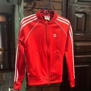 adidas Red Track Jacket